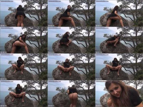 Nadya Scat - Poo & Powerpee On The Rock By The Sea