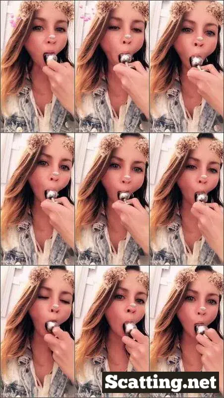 Kaviar with LilbuttLex - Licking My Butt Plug Clean 12
