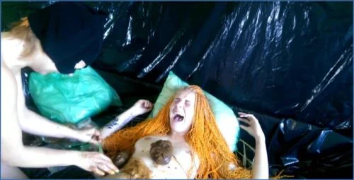 AstraCelestial's Wild Shit Eating Orgy with Enema and Lesbian