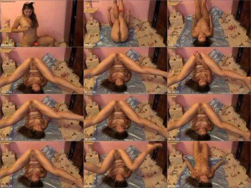 Scat with Nadya - Upside Down Milk Enema