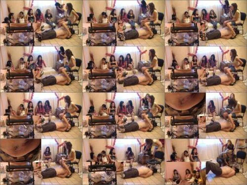 Femdom Scat with Mercedes - New irristible Toilet Chair Part 04