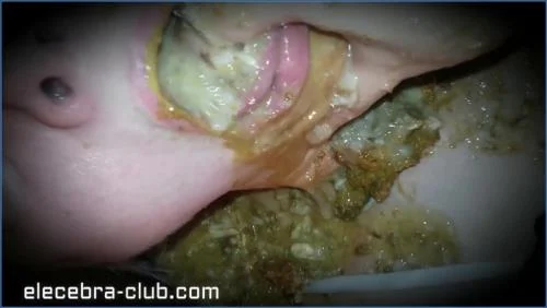 Elecebra Dominates with Shit, Piss, and Humiliation in Depraved Scat
