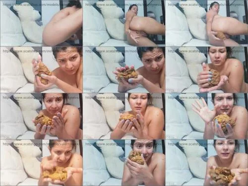 Valeria Gz - Valentynexx - Half Soft and Half Hard Poo Piss Scat