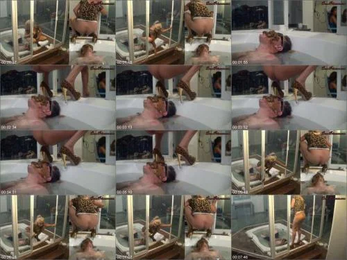 Femdom Scat with Mercedes - Jacuzzi Fillup Part 4 Nicole