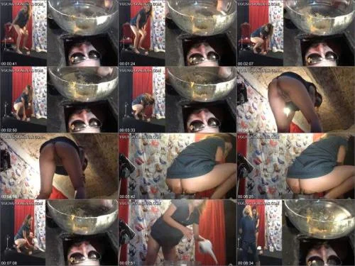 Stupid Slaves Femdom Scat - Black Box Poop Receiver Part 2