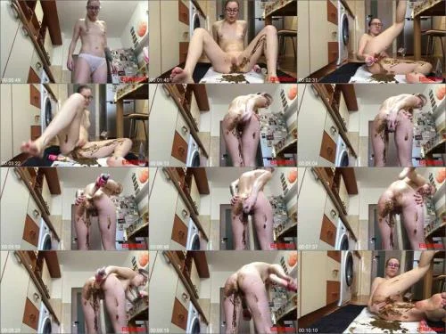 Messing My White Panties With Diarrhea - Ella Gilbert Solo Scat