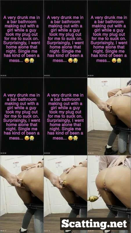 Drunk Plug Play In Bathroom starring LilbuttLex Kaviar