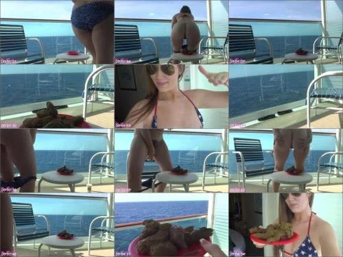 Goddess Ryan - Cruise Balcony Reverse Epic Shit Piss Scat