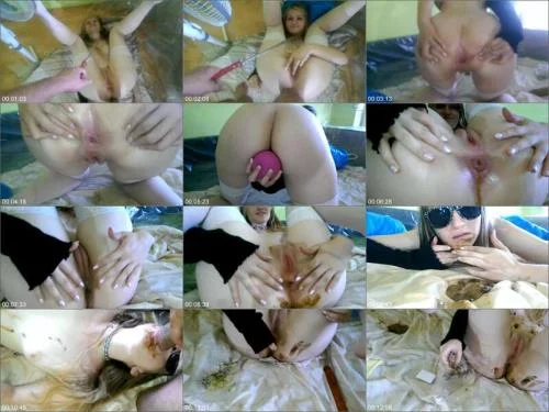 Astra Celestial Lesbian Scat - Mad Scat Girl Part 1