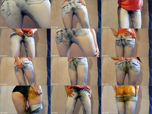 Solo Scat with Anna Coprofield - My Shitty Jeans