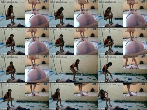 Stupid Slaves Femdom Scat - Action in the Room Part 5