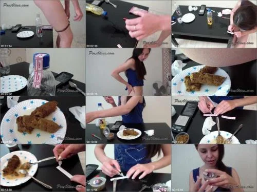 PooAlina - Alina scat and pissing on sale Shit Eating