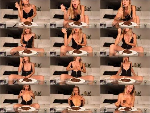 Alice Hatter - A table Anal Scat