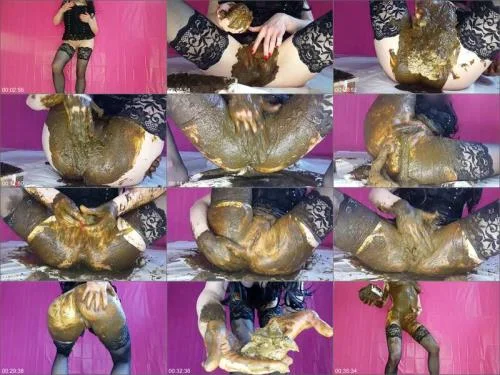 Fill My Pussy 5 Saved And 1 Fresh Shit - Anna Coprofield Solo Scat