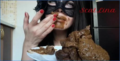 Scatlina - Prolapse and Big Shit Eater in Solo Dildo Romp