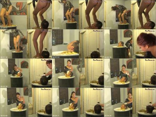 The Face Slapping Support Part 2 Perla - Denise Femdom Scat