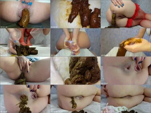 Anna Coprofield - 5 Poops To Save - Solo Scat Porn