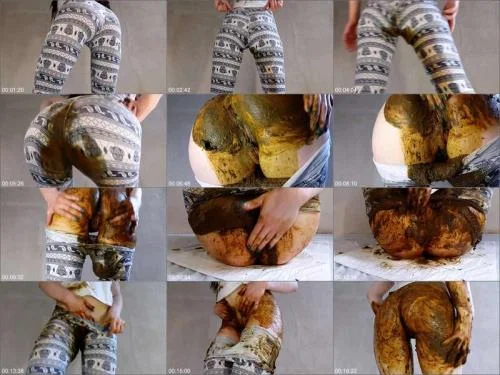 Leggings With Owls starring Anna Coprofield Solo Scat