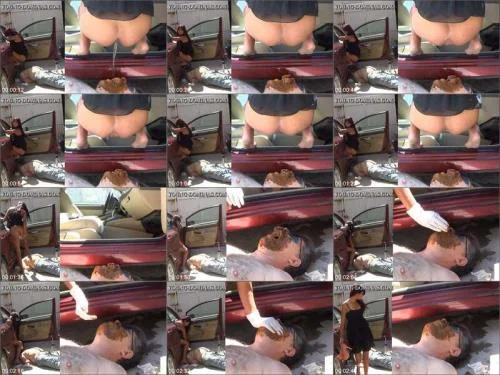 Denise - The Parked Car Poop Story Part 3 Femdom Scat