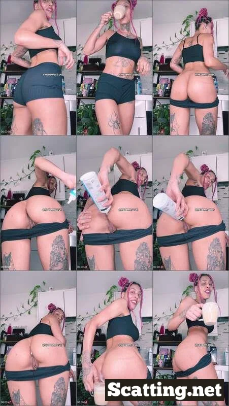 Your morning coffee - Inked Bambi Anal Scat