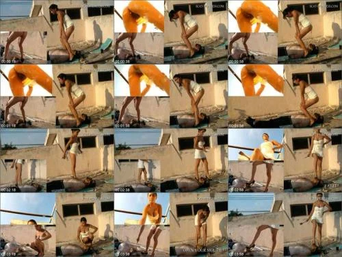 Femdom Scat with Denise - To much Shit on the Roof Part 6 Nataly