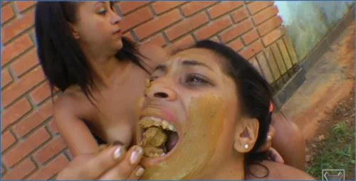 Brazilian Shit Eating Show with Facesitting and Assfuck - Scat Heaven