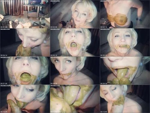 Piss Scat with Elecebra - Boast To The Camera Full Mouth