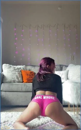 LilbuttLex Fists Her Way Through Fiery Scat BDSM - Toy Gaping