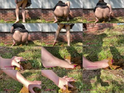 Shit Eating with Layla Lee - Layla’s FIRST Outdoor Poop