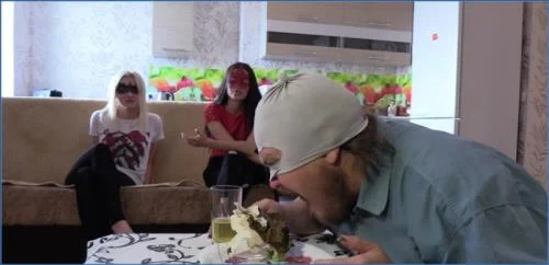MilanaSmelly's Dirty Facesitting and Human Toilet Feast - Scat-Shop