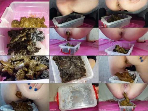 Solo Scat - Anna Coprofield - 5 Shit For Freezing