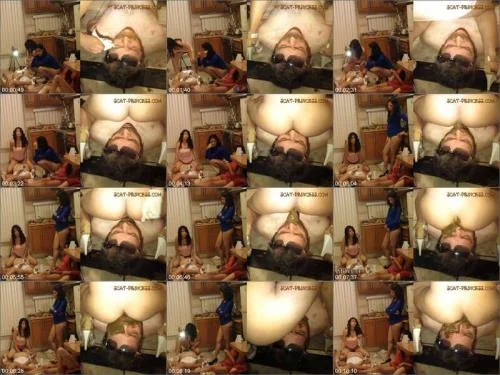 Femdom Scat with Sofia - Toilet Man Abuse in the Kitchen Part 5