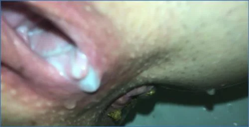 Missellie's Nasty Vomit and Shit Smearing Run - Voyeur Scat Action