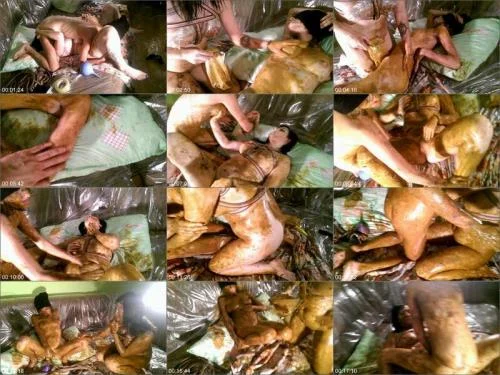 Lesbian Scat with AstraCelestial - Extreme Scat Orgy Part 4