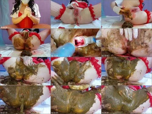 Period, Speculum And Filled Pussy starring Anna Coprofield Solo Scat