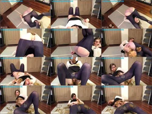 Emily Milk Scat Smear - Yummy Panty Poop Ruined My Dress!