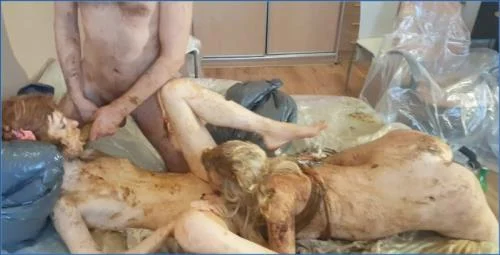 AstraCelestial's Wild Lesbian Scat Fest - Extreme Shit Eating