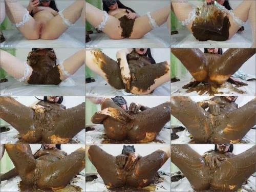 Shit Save Mission Completed - Part 1 - Anna Coprofield Solo Scat