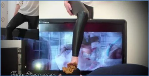 PooAlina Shits and Smears in Wild Russian Scat Vomit Round
