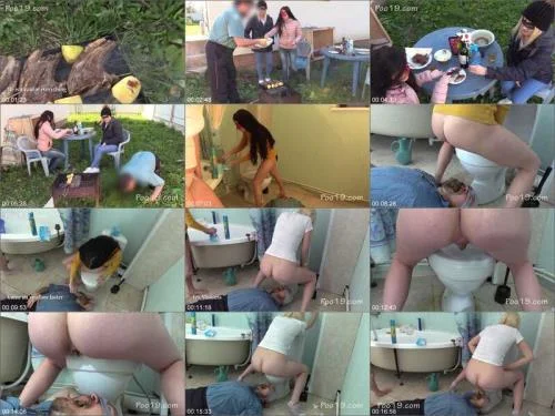 Milana Smelly Shit Eating - mistresses, barbecue and toilet slave