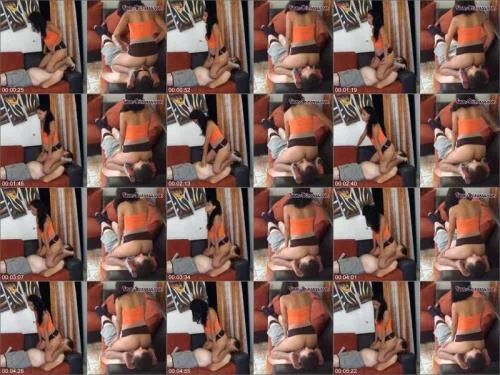 Femdom Scat with Mercedes - Let'sturn the Couch into a Toilet Part 2