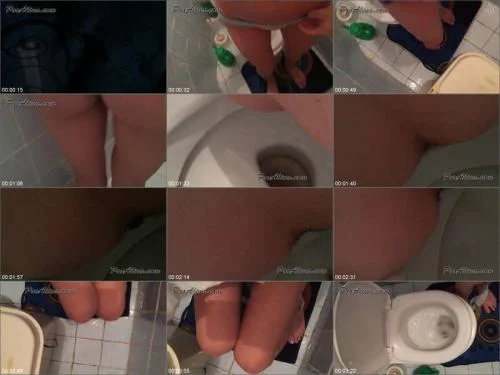PooAlina Shit Eating - Sweet morning selfie on the toilet Dirty