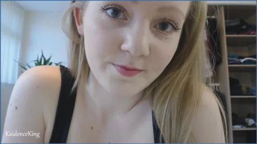 Kaidence King Shits and Pisses in Black Domination Scat Porn Video