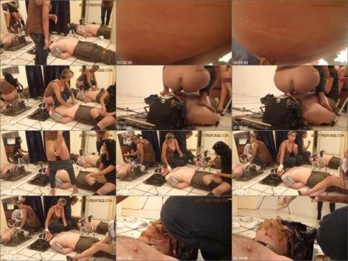 Mercedes - Lets pump some Poop into him Part 3 Nataly Femdom Scat