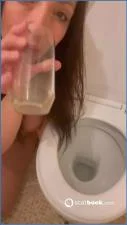 Humiliated Toilet Slut EmMarie - Scat, Fisting ( HD 720p)
