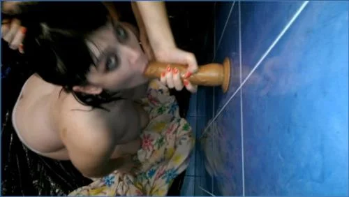 Astra Celestial in nasty Scat Part 2: Hardcore Lesbian Copro and Vomit