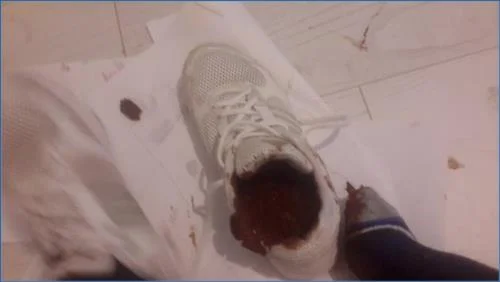 Thefartbabes in Goddess Messy Sneakers: Hardcore Coprophagia and Scat for True Fans