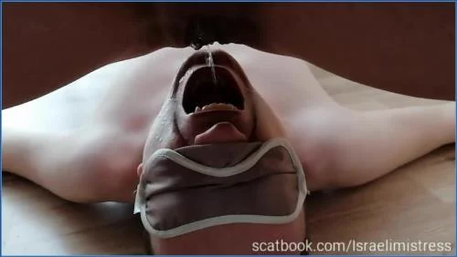 Mistress Jardena Dominates Cheap Toilet Slave with Piss and Scat