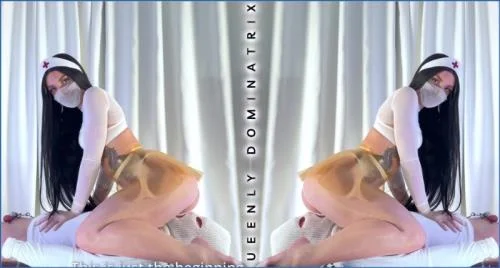 Queenly Dominatrix in No Air- Extreme Femdom mess