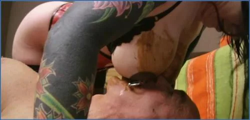 Lady Amy's Hardcore Femdom Scat and Vomit romp